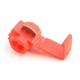 Quick connector 1-2.5mm - red - 10 pcs