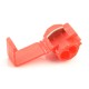 Quick connector 1-2.5mm - red - 10 pcs