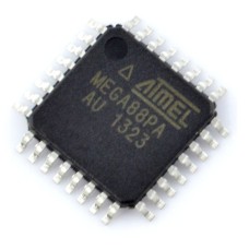 AVR mikrovaldiklis - ATmega88PA-AU SMD