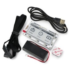 Badger 2040 W - board with RP2040 and e-paper screen 2.9'' 296x128px included with accessories - PiMoroni PIM669