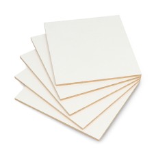 White HDF Board - 3mm - 110x120mm - 5 pcs
