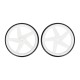 White wheels - 2 pieces - for servo type FS90R - Kitronik 2593-SV