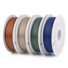 Bambu Lab gijų pakuotė su ritėmis – metalinis PLA metalo pakuotė – 4 vnt.