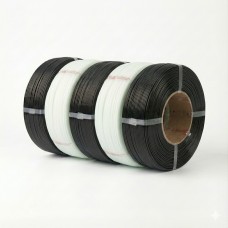 Bambu Lab juodos ir baltos PLA gijos papildymo pakuotė - 5 vnt.