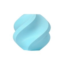 Bambu Lab PLA matinis siūlas, 1.75 mm 1kg – pridedamas su daugkartinio naudojimo rite – Ice Blue