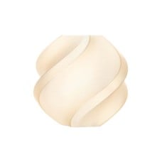 Bambu Lab PLA permatoma gija 1.75 mm, 1 kg – tiekiama su daugkartinio naudojimo ritėle – švelniai geltona