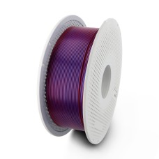 Bambu Lab PLA Silk Dual Color gijas, 1.75 mm 1kg – komplekte su daugkartinio naudojimo rite – Midnight Blaze