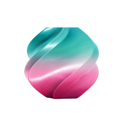 Bambu Lab PLA Silk Multi-Color Filament 1.75mm 1kg - included with reusable spool - South Beach Bambu Lab PLA Silk Multi-Color Filament 1.75mm 1kg - included with reusable spool - South Beach