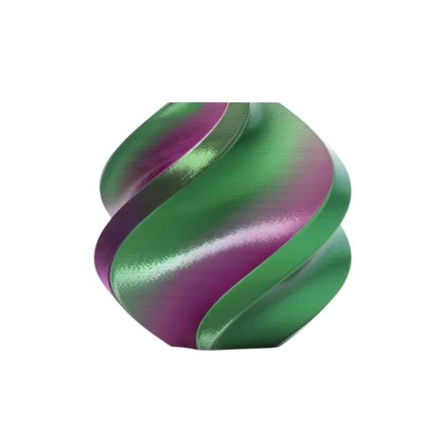 Bambu Lab PLA Silk Multi-Color Filament 1.75mm 1kg - included with a reusable spool - Mystic Magenta Bambu Lab PLA Silk Multi-Color Filament 1.75mm 1kg - included with a reusable spool - Mystic Magenta
