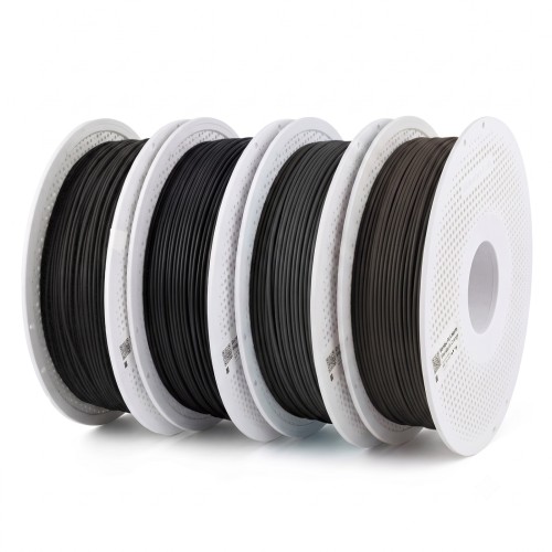 Bambu Lab StartPack PLA Black Filament Spool Pack - 4 pcs Bambu Lab StartPack PLA Black Filament Spool Pack - 4 pcs