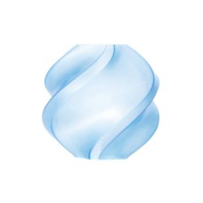 Bambu Lab TPU 90A Filament 1.75mm 1kg - included with a reusable spool - Crystal Blue