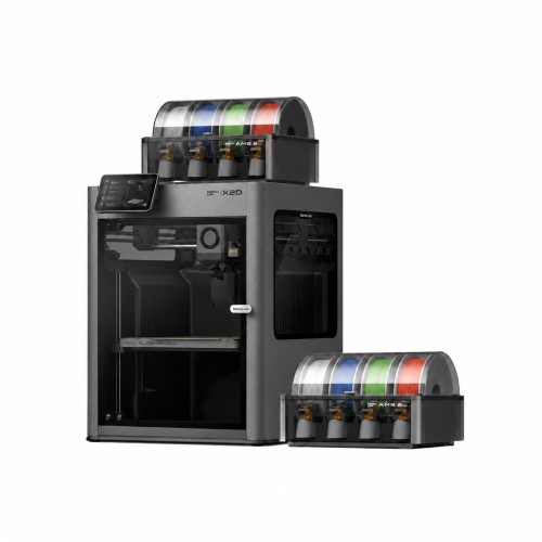 Bambu Lab X2D Combo 3D spausdintuvas su dviguba AMS 2 Pro Bambu Lab X2D Combo 3D spausdintuvas su dviguba AMS 2 Pro