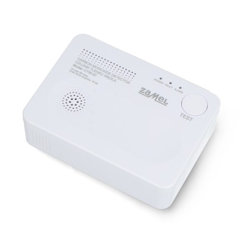 Baterijomis maitinamas anglies monoksido detektorius - Zamel CTW-07 Baterijomis maitinamas anglies monoksido detektorius - Zamel CTW-07