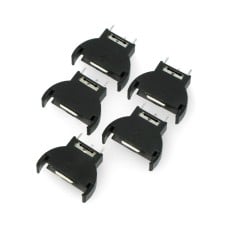 CR2032 Battery holder - vertical - 5 pcs