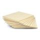 Birch plywood - 3mm - format 110x120mm - 10 pcs