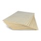 Birch plywood - 3mm - A5 format - 10pcs