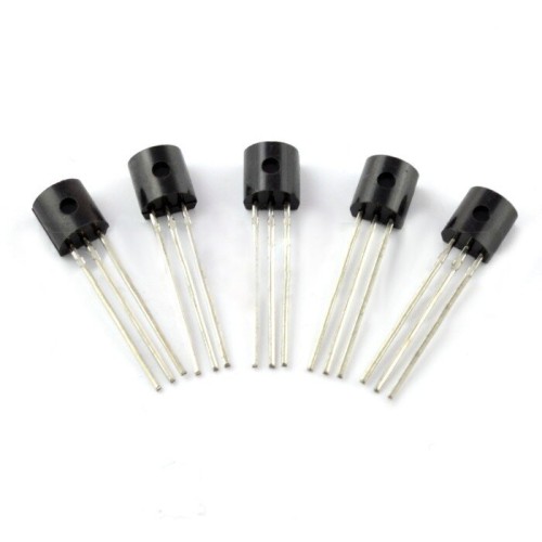 Dvipolis tranzistorius NPN BC547B 50V/0.1A - 5 vnt Dvipolis tranzistorius NPN BC547B 50V/0.1A - 5 vnt