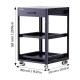 BIQU Naked Panda Station – mobili darbo stotis Bambu Lab 3D spausdintuvams BIQU Naked Panda Station – mobili darbo stotis Bambu Lab 3D spausdintuvams