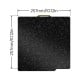 BIQU Panda Textured PEI x Smooth PEO - dvipusis magnetinis sluoksnis - Bambu Lab P1, X1 ir A1 spausdintuvams - 257x257 mm
