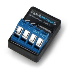 BleBox inputSensorD – 2-channel WiFi input module 5–24V DC