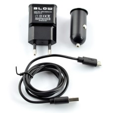 MicroUSB power supply Blow 2in1 5V 2A + car charger