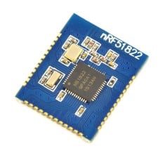 Bluetooth Low Energy modulis (BLE 4.0), NRF51822, mini versija, Waveshare 10649