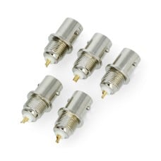 BNC lizdas 50Ω - 5 vnt