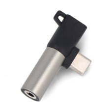 USB Type C adapter - 3.5mm jack socket / USB Type C - Akyga AK-AD-62