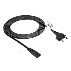 CEE 7/16/IEC C7 Figure-8 Power Cord - Akyga AK-RD-02A