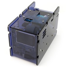CloudShell 2 Case 2 for Odroid XU4 - set of elements for building NAS file server - blue