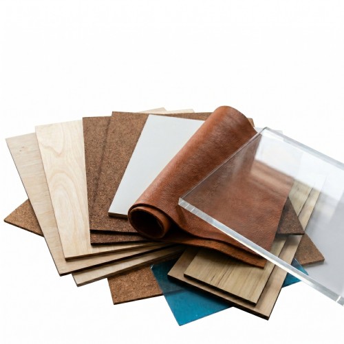 CNC pjovimo ir graviravimo medžiagų rinkinys – fanera, pleksiglasas, kamštiena ir HDF CNC pjovimo ir graviravimo medžiagų rinkinys – fanera, pleksiglasas, kamštiena ir HDF