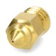 Creality antgalis 0.4mm - plastikas 1.75mm - žalvaris