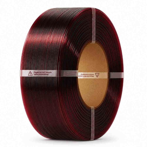 Creality CR-PETG papildymo gijinė 1.75 mm, 1 kg – skaidri vyno raudona Creality CR-PETG papildymo gijinė 1.75 mm, 1 kg – skaidri vyno raudona