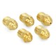 Creality MK-ST Brass nozzle 0.25mm/0.4mm/0.6mm/0.8mm - filament 1.75mm - brass - 5 pcs