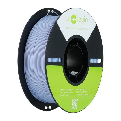 Creality Soleyin Basic PETG plastika 1.75 mm 1 kg – sniego kalnų mėlyna Creality Soleyin Basic PETG plastika 1.75 mm 1 kg – sniego kalnų mėlyna