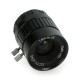 CS-Mount objektyvas 16mm, rankinis fokusavimas, skirtas Raspberry Pi kamerai, ArduCam LN050