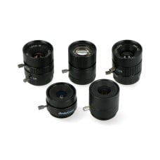6-25mm CS tvirtinimo objektyvų rinkinys, skirtas Raspberry Pi kamerai, x5, ArduCam LK004