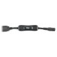 Adapter DC 5.5/2.1mm with switch - 4 plugs