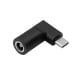 DC 5.5/2.5mm + pin to USB Type-C Adapter - Socket for AC Power Adapter - Akyga AK-ND-D06