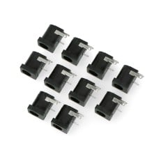 DC lizdas 5.5 x 2.1mm - horizontalus
