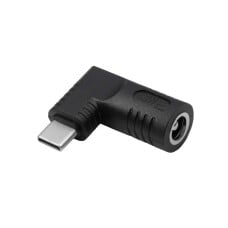 DC 6.3/3 mm + pin to USB Type-C Adapter - Socket for AC Power Adapter - Akyga AK-ND-D05