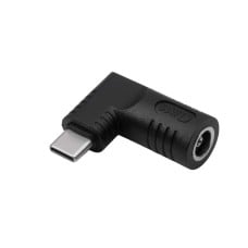 DC 6.5/4.4mm + pin to USB Type-C Adapter - Socket for AC Power Adapter - Akyga AK-ND-D04