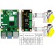 DFRobot DFR0592 DC Motor Driver HAT V1.0, 2-channels motor driver 12 V / 1.2 A, HAT for Raspberry Pi 