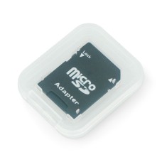 SD memory card case + adapter