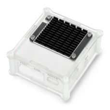 Case with heat sink - for Raspberry Pi CM4 and IoT Router Carrier Board Mini - translucent - DFRobot FIT0788