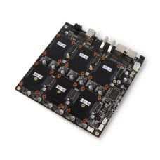 DeskPi Super6C Raspberry Pi CM4 Cluster Board - Mini-ITX pagrindinė plokštė 6 Raspberry Pi CM4 moduliams - Seeedstudio 114110107