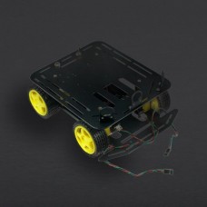 DFRobot Baron 4WD, rectangular chassis 4WD with DC motor drive