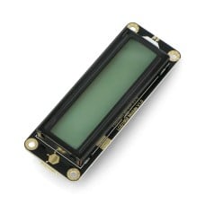 DFRobot Gravity, 2x16 I2C LCD ekranas, pilkas