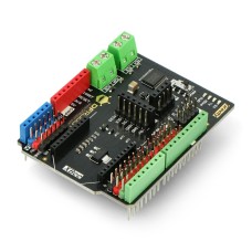 Gravity DFRobot IO Expansion + TB6612FNG 2-channel motor driver 12V/1.2 A, Shield for Arduino