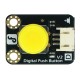 DFRobot Gravity digital button Tact Switch, yellow